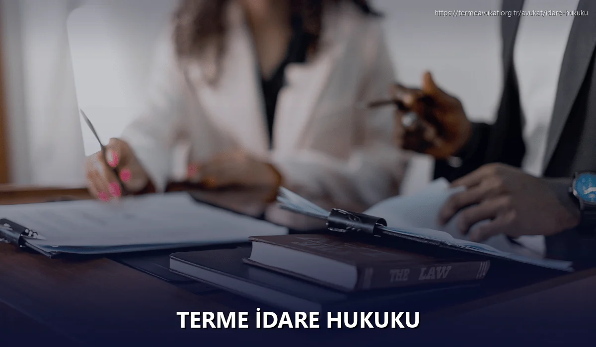 Terme İdare Hukuku